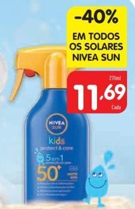 Minipreço Protetor solar nivea sun promoção