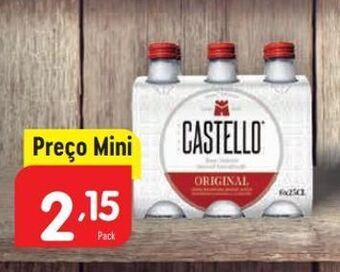 Minipreço Bebidas castello promoção