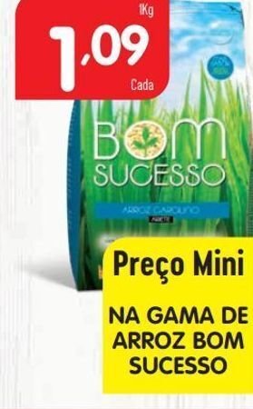 Minipreço Arroz bom sucesso promoção