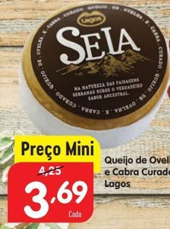 Minipreço Queijo de ovelha seia promoção