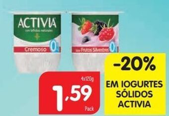 Minipreço Iogurte activia promoção