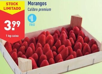 ALDI Morangos 1kg promoção