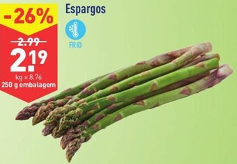 ALDI Espargos 250g promoção