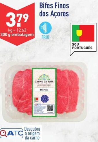 ALDI Bifes Finos dos Açores 300g promoção
