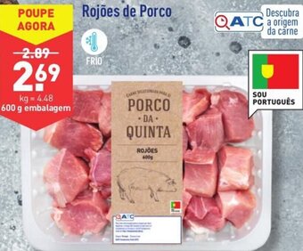 Rojões de Porco 600g