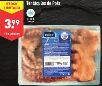 ALDI Tentáculos de Pota 1kg promoção