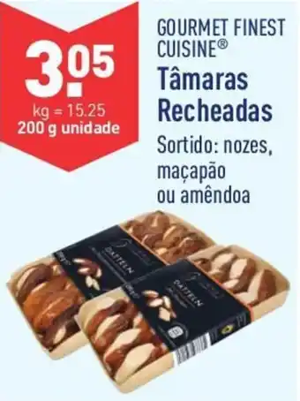 ALDI Gourmet Finest Cuisine Tâmaras Recheadas 200g promoção