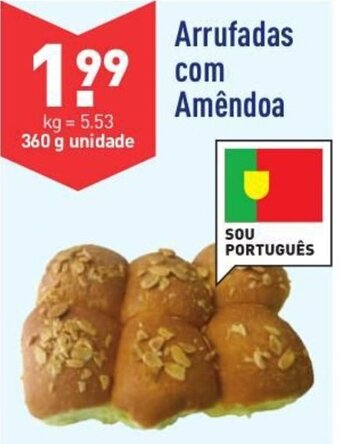 Arrufadas com Amêndoa 360g