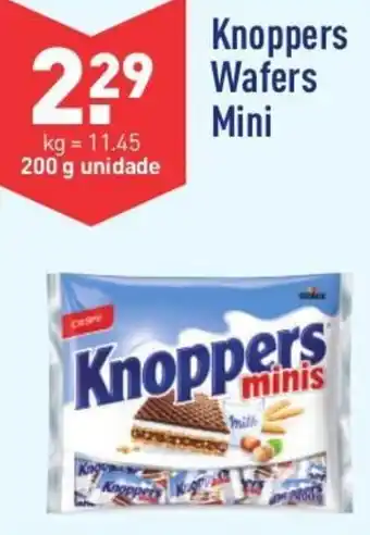 ALDI Knoppers Wafers Mini 200g promoção
