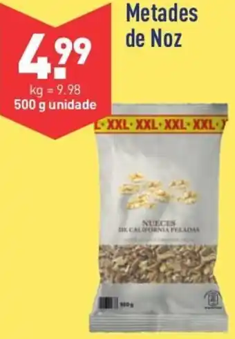 ALDI Metadas de Noz 500g promoção