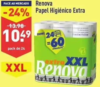 ALDI Renova Papel Higiénico Extra XXL promoção