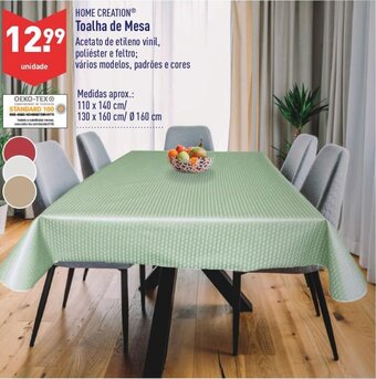 ALDI Home Creation Toalha de Mesa promoção