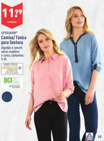 ALDI Up2fashion Camisa/Túnica para Senhora S-XL promoção
