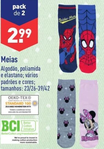 ALDI Meias promoção