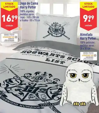 ALDI Almofada Harry Potter promoção