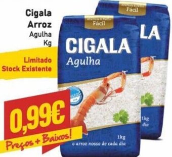 Belita Cigala Arroz promoção