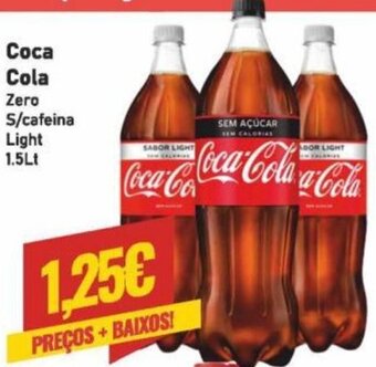 Belita Coca Cola 1,5lt promoção