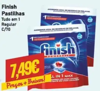 Belita Finish Pastilhas c/70 promoção