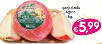Bolama Queijo Bola Agros promoção