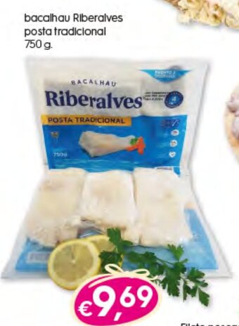 Bacalhau Riberalves Posta Tradicional 750g