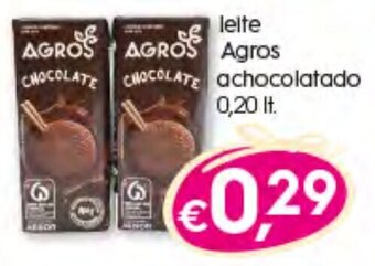 Bolama Leite Agros Achocolatado 0,20lt promoção