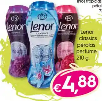 Bolama Lenor Classics Pérolas Perfume 210g promoção
