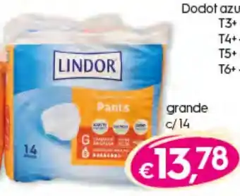 Bolama Lindor Pants Maxi Grande c/14 promoção