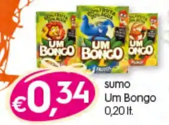 Bolama Sumo Um Bongo 0,20lt promoção