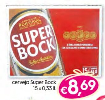 Bolama Cerveja Super Bock 15 x 0,33lt promoção