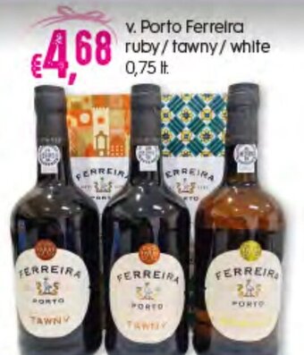 Bolama V. Porto Ferreira Ruby / Tawny / White 0,75lt promoção