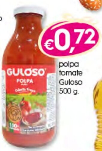 Bolama Polpa Tomate Guloso 500g promoção