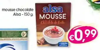 Bolama Mousse Chocolate Alsa 150g promoção