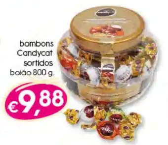Bolama Bombons Candycat 800g promoção