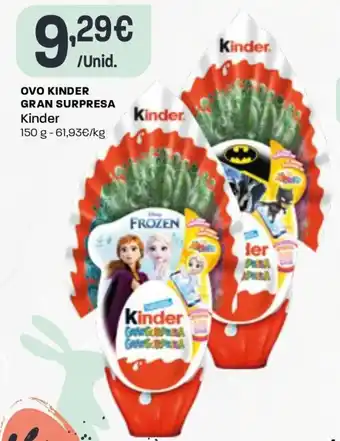 Ovo Kinder Gran Surpresa 150g
