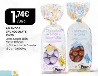 Amêndoa c/Chocolate ProSi 180g