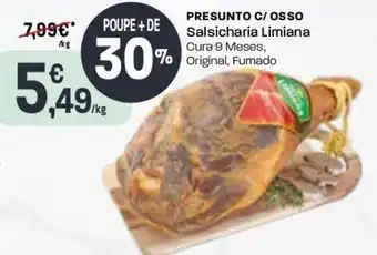 Intermarché Presunto c/Osso Salsicharia Limiana promoção