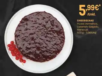 Intermarché Cheesecake 500g promoção