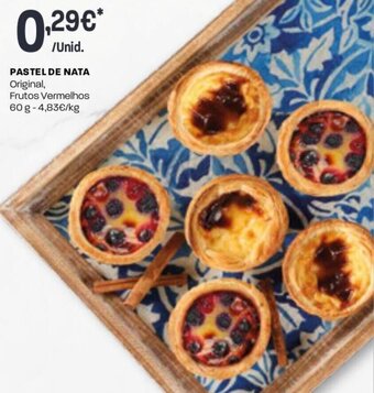 Intermarché Pastel de Nata 60g promoção