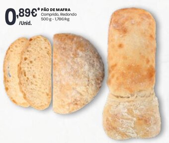 Intermarché Pão de Mafra 500g promoção