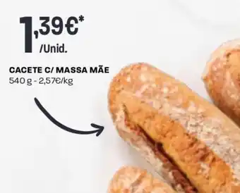 Intermarché Cacete c/Massa Mãe 540g promoção