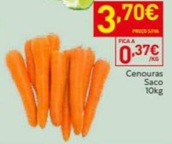 Recheio Cenouras Saco 10kg promoção