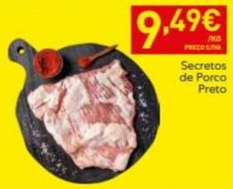 Recheio Secretos de Porco Preto promoção