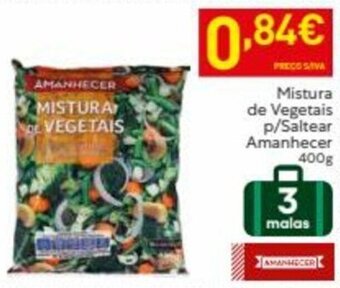 Recheio Mistura de Vegetais p/Saltear Amanhecer 400g promoção