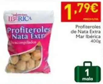 Recheio Profiteroles de Nata Extra Mar Ibérica 400g promoção