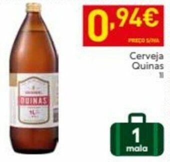 Recheio Cerveja Quinas 1L promoção