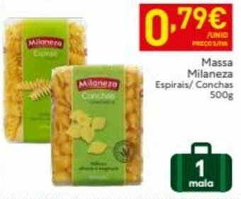 Recheio Massa Milaneza 500g promoção