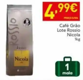 Recheio Café Grão Late Rossio Nicola 1kg promoção