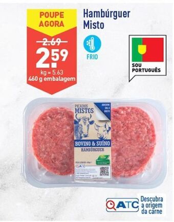 Hambúrguer misto