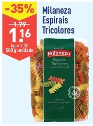 ALDI Macarrão milaneza promoção