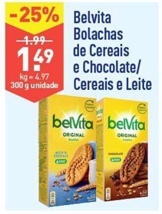 Biscoitos belvita
